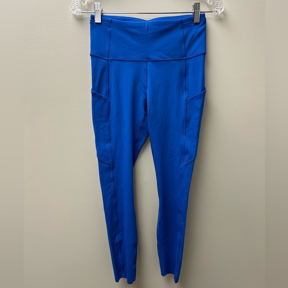 Lululemon Moroccan Blue Fast Free 7/8 High Rise Tight